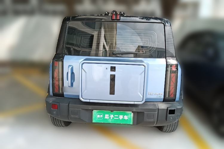 Used iCAR 03 2024 501km Two-Wheel Drive Long-Range Version Rear
