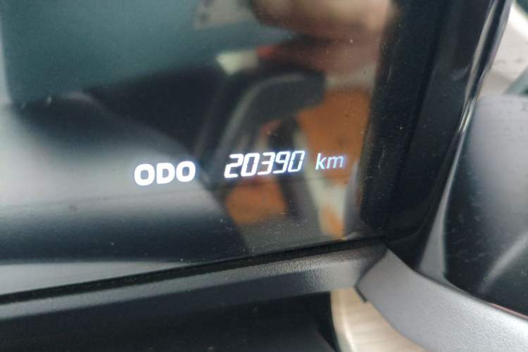 Used iCAR 03 2024 401km Two-Wheel Drive Standard Advanced Version Odometer Close Up