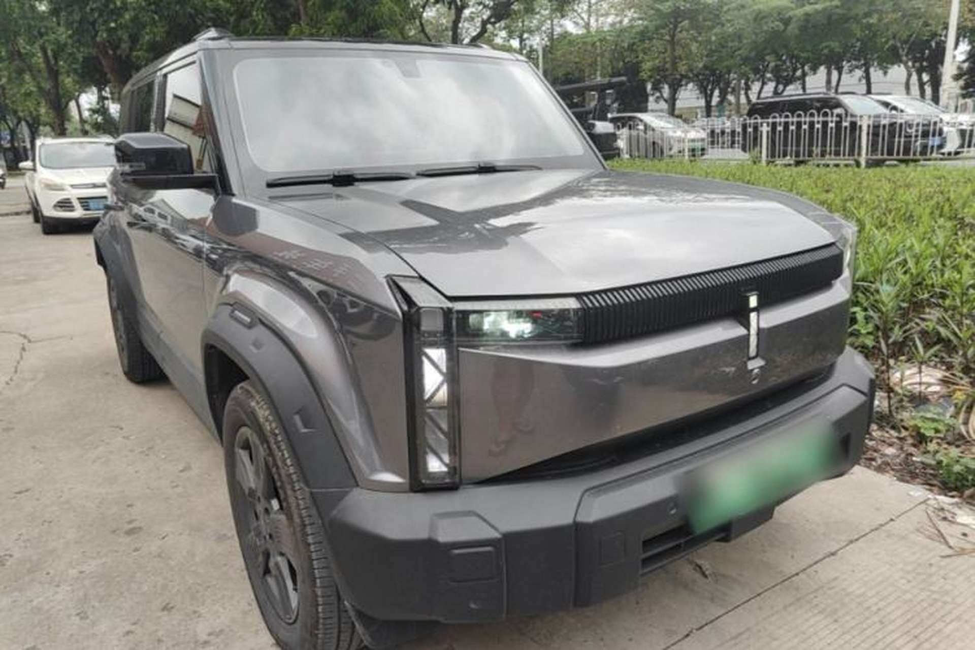 Used iCAR 03 2024 501km Two-Wheel Drive Long-Range Yuechao Edition Front Right 45 Deg