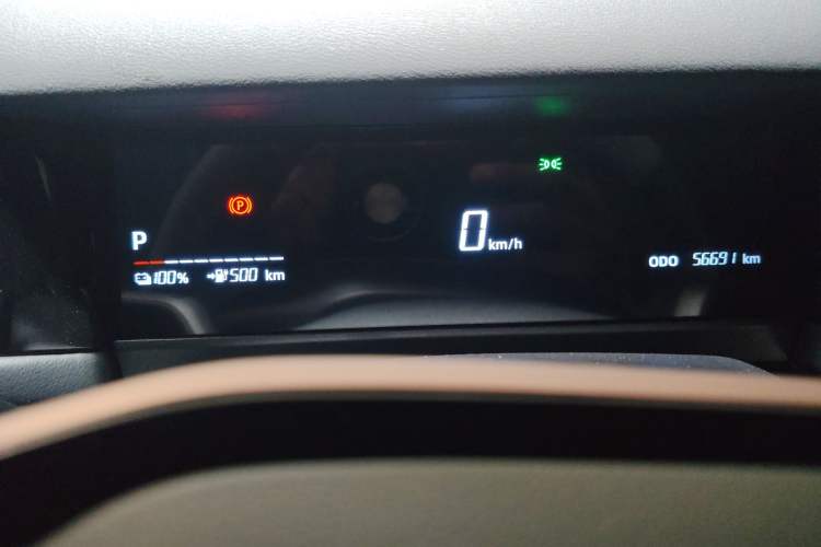 Used iCAR 03 2024 501km Two-Wheel Drive Long-Range Version Instrument Cluster