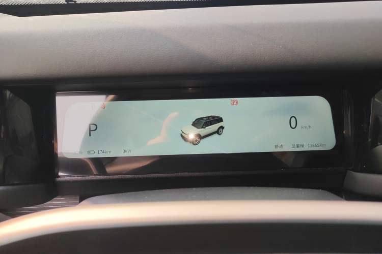 Used iCAR 03 2024 472km Four-Wheel Drive Long-Range Intelligent Advanced Version Instrument Cluster