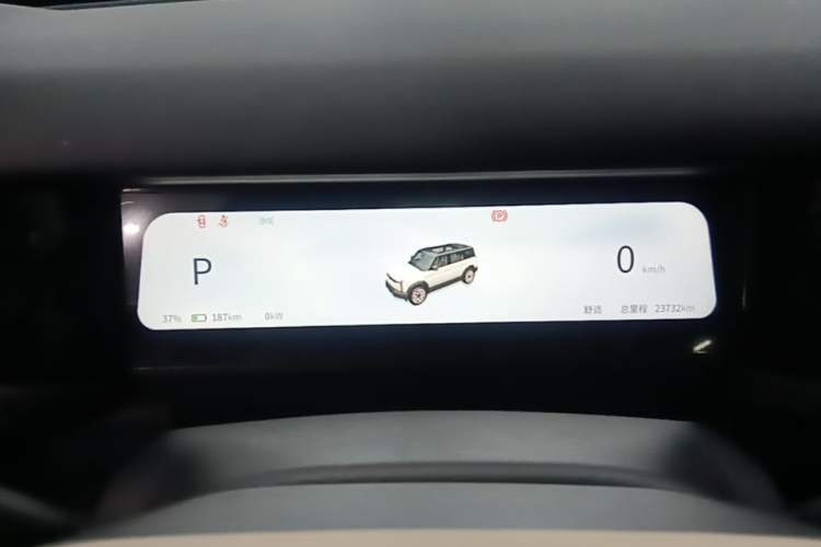 Used iCAR 03 2024 501km Four-wheel Drive Long-Range Advanced Version Instrument Cluster