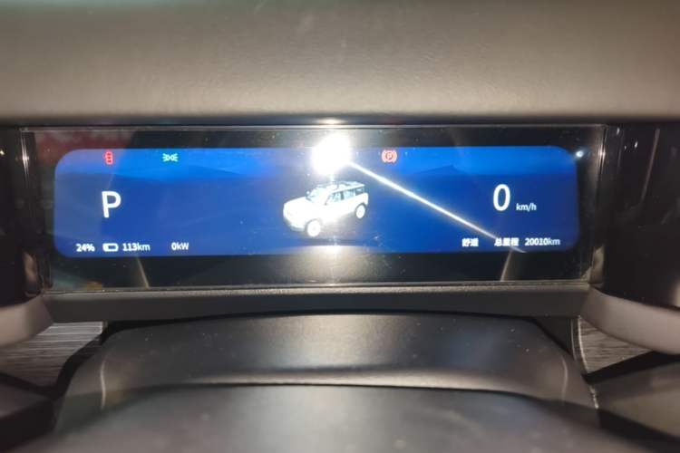 Used iCAR 03 2024 501km Range Two-Wheel Drive Long-Range Smart Trend Edition Instrument Cluster