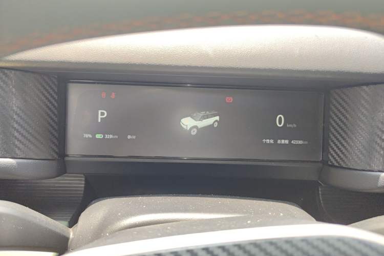 Used iCAR 03 2024 501km Four-wheel Drive Long-Range Advanced Version Instrument Cluster