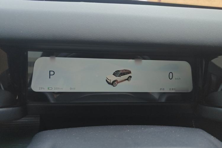 Used iCAR 03 2024 472km Four-Wheel Drive Long-Range Version Instrument Cluster