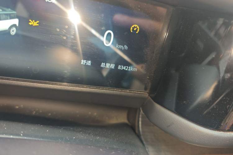 Used iCAR 03 2024 501km Range Two-Wheel Drive Long-Range Smart Trend Edition Odometer Close Up
