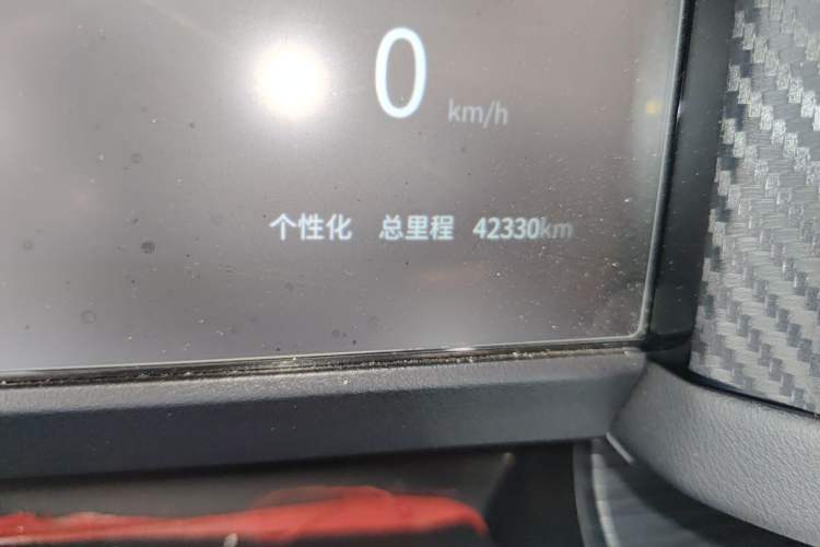 Used iCAR 03 2024 501km Four-wheel Drive Long-Range Advanced Version Odometer Close Up