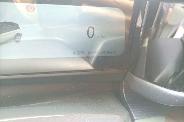 Used iCAR 03 2024 472km Four-Wheel Drive Long-Range Smart Enjoyment Version Odometer Close Up