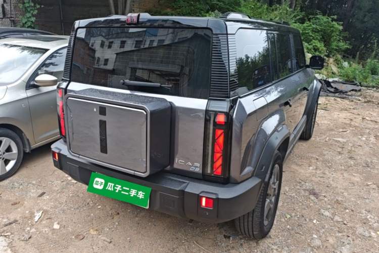Used iCAR 03 2024 501km Two-Wheel Drive Long-Range Version Rear Right 45 Deg