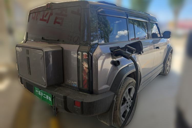 Used iCAR 03 2024 401km Range Two-Wheel Drive Standard Yuechao Version Rear Right 45 Deg