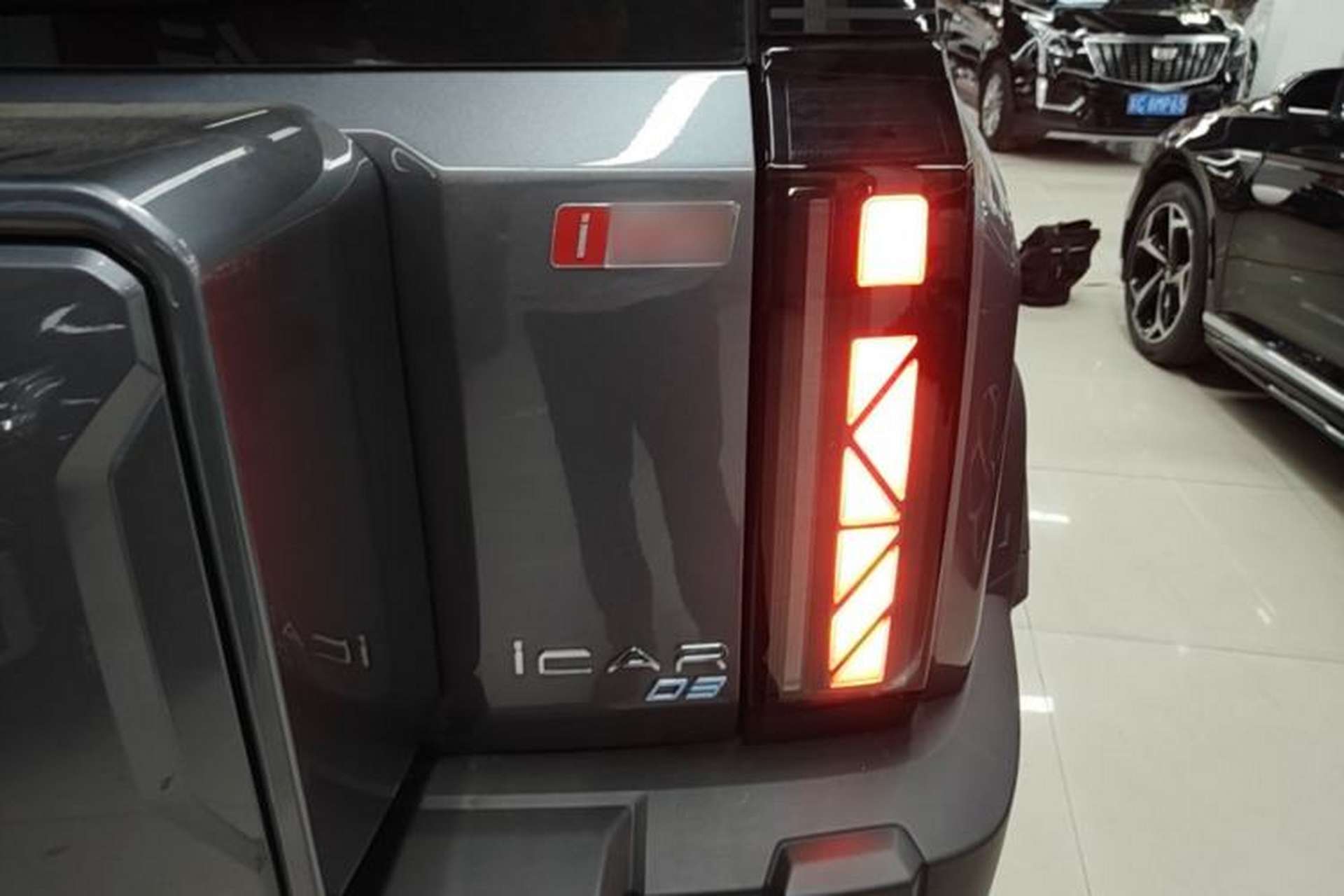 Used iCAR 03 2024 472km Four-Wheel Drive Long-Range Version Right Rear Taillight