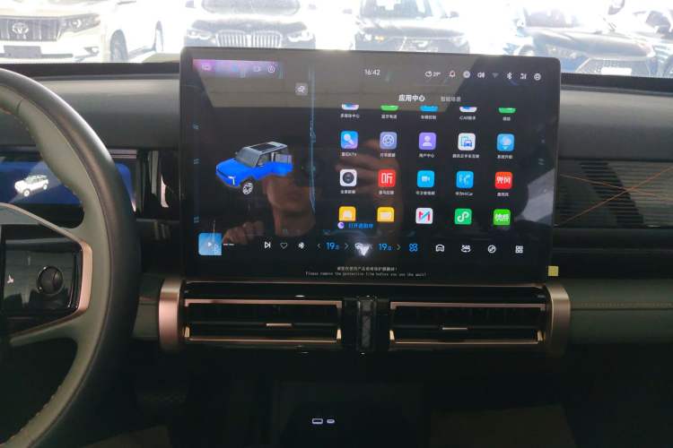 Used iCAR 03 2024 472km Four-Wheel Drive Long-Range Version Audio And AC Panel