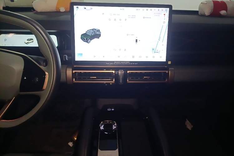 Used iCAR 03 2024 472km Four-Wheel Drive Long-Range Version Audio And AC Panel