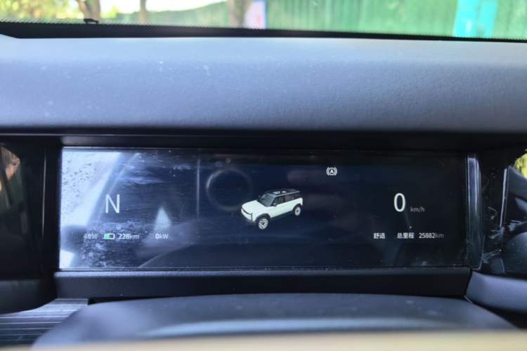 Used iCAR 03 2024 472km Four-Wheel Drive Long-Range Version Instrument Cluster