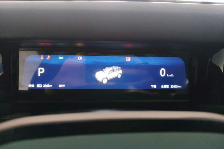 Used iCAR 03 2024 472km Four-Wheel Drive Long-Range Version Instrument Cluster