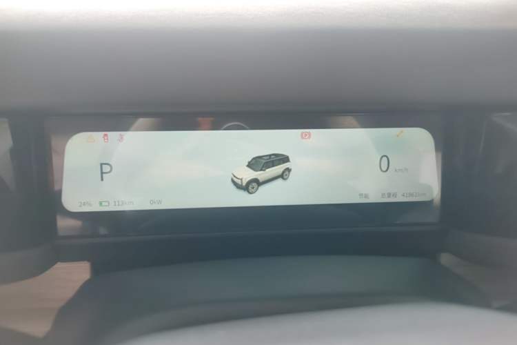 Used iCAR 03 2024 472km Four-Wheel Drive Long-Range Version Instrument Cluster