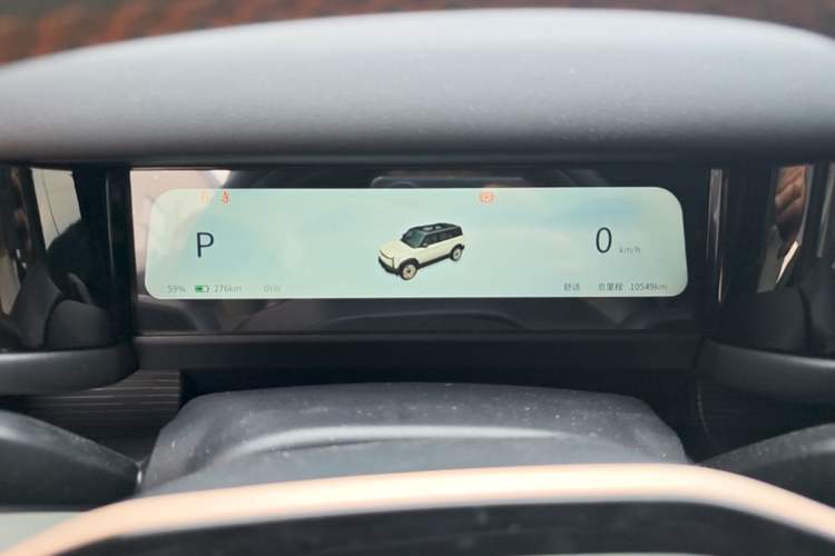 Used iCAR 03 2024 472km Four-Wheel Drive Long-Range Intelligent Advanced Version Instrument Cluster