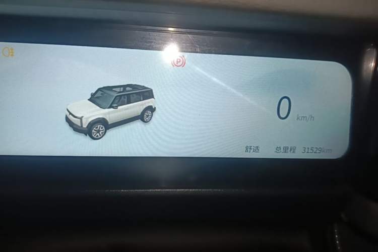 Used iCAR 03 2024 501km Four-wheel Drive Long-Range Advanced Version Instrument Cluster