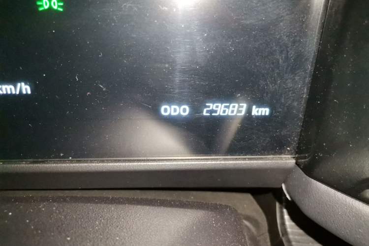 Used iCAR 03 2024 501km Two-Wheel Drive Long-Range Version Odometer Close Up