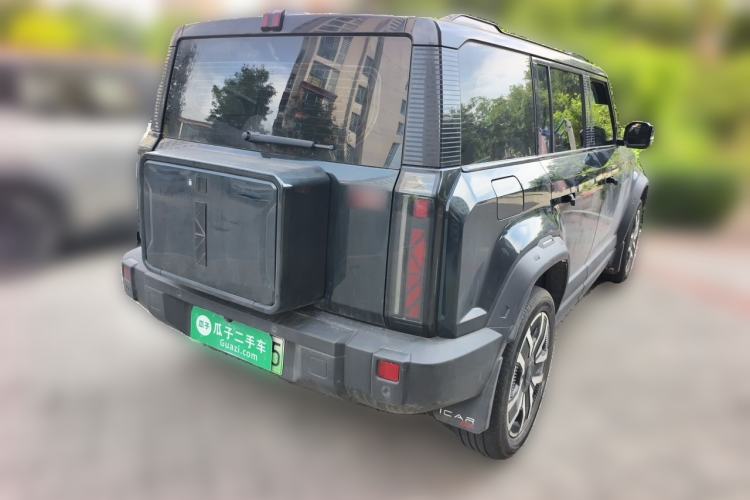 Used iCAR 03 2024 472km Four-Wheel Drive Long-Range Version Rear Right 45 Deg