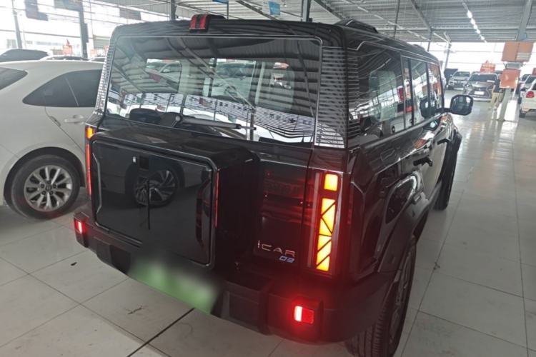 Used iCAR 03 2024 401km Range Two-Wheel Drive Standard Yuechao Version Rear Right 45 Deg