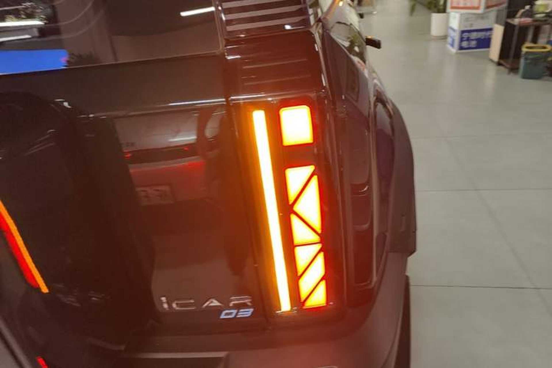 Used iCAR 03 2024 401km Two-Wheel Drive Standard Edition Right Rear Taillight
