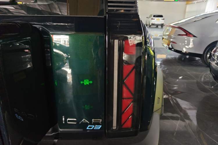 Used iCAR 03 2024 501km Two-Wheel Drive Long-Range Version Right Rear Taillight