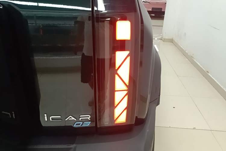 Used iCAR 03 2024 501km Two-Wheel Drive Long-Range Version Right Rear Taillight