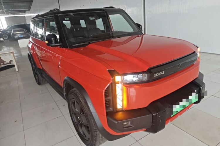 Used iCAR 03 2024 401km Two-Wheel Drive Standard Advanced Version Front Right 45 Deg