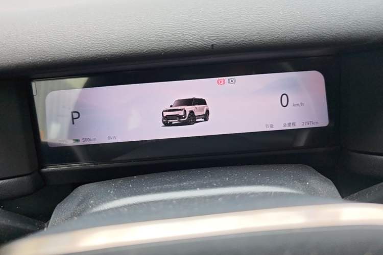 Used iCAR 03 2024 472km Four-Wheel Drive Long-Range Smart Enjoyment Version Instrument Cluster