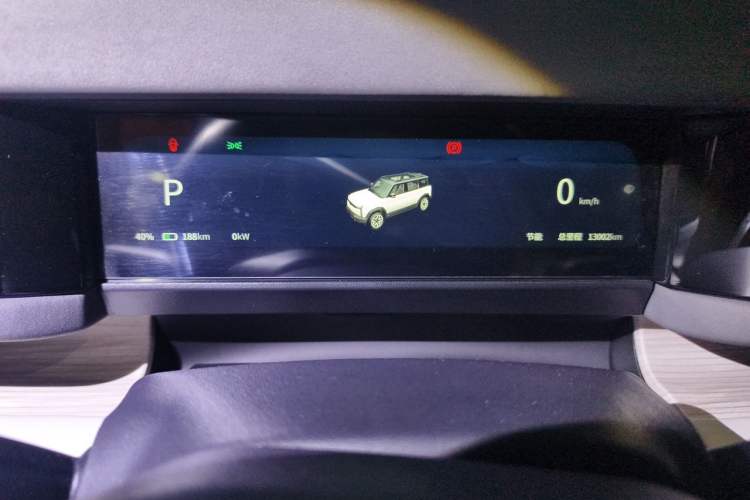 Used iCAR 03 2024 472km Four-Wheel Drive Long-Range Version Instrument Cluster