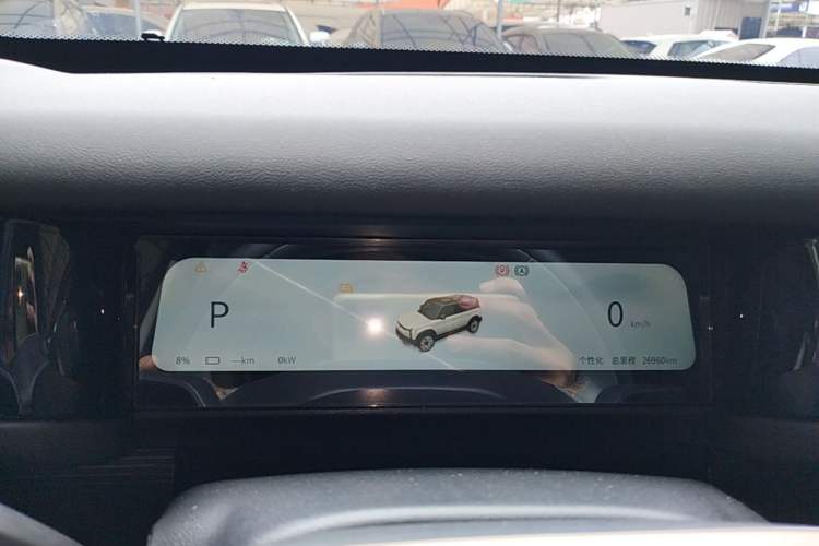 Used iCAR 03 2024 472km Four-Wheel Drive Long-Range Version Instrument Cluster