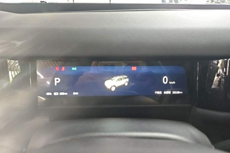 Used iCAR 03 2024 472km Four-Wheel Drive Long-Range Version Instrument Cluster