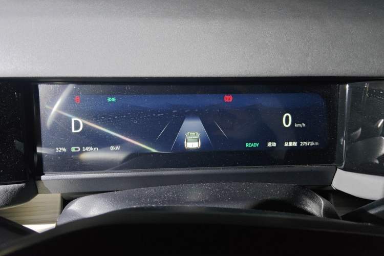 Used iCAR 03 2024 472km Four-Wheel Drive Long-Range Version Instrument Cluster