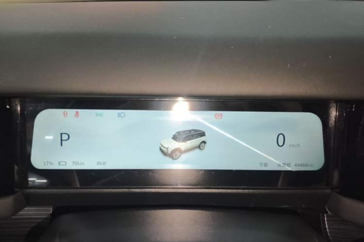 Used iCAR 03 2024 472km Four-Wheel Drive Long-Range Version Instrument Cluster