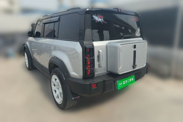 Used iCAR 03 2024 501km Four-wheel Drive Long-range Intelligent Driving Edition Rear Left 45 Deg