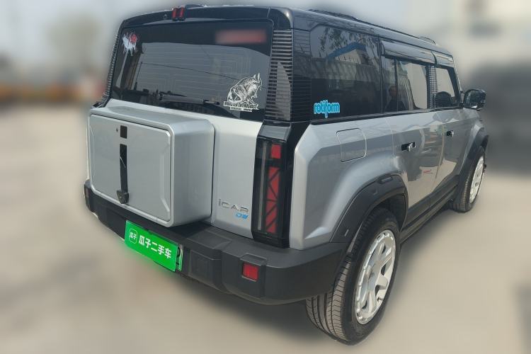 Used iCAR 03 2024 501km Four-wheel Drive Long-range Intelligent Driving Edition Rear Right 45 Deg