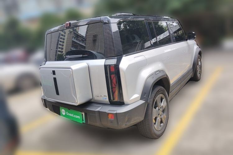 Used iCAR 03 2024 501km Two-Wheel Drive Long-Range Yuechao Edition Rear Right 45 Deg