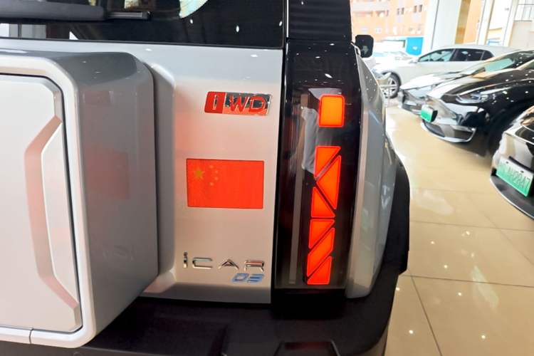 Used iCAR 03 2024 472km Four-Wheel Drive Long-Range Version Right Rear Taillight