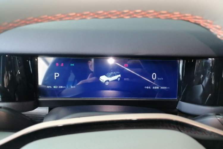 Used iCAR 03 2024 501km Four-wheel Drive Long-range Intelligent Driving Edition Instrument Cluster