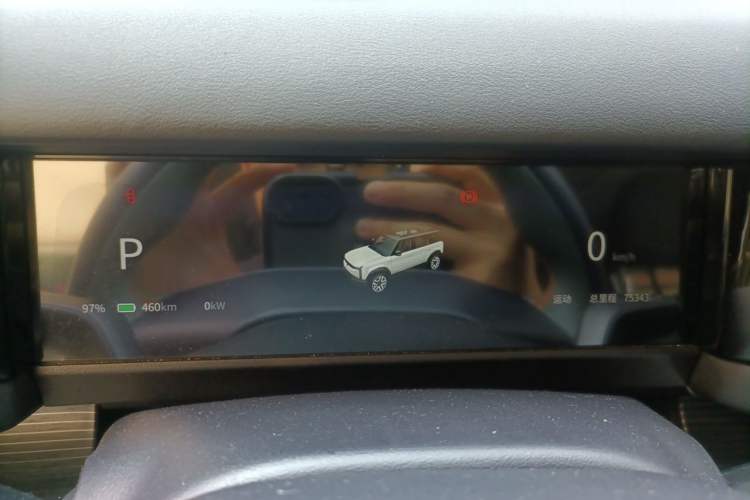 Used iCAR 03 2024 472km Four-Wheel Drive Long-Range Version Instrument Cluster