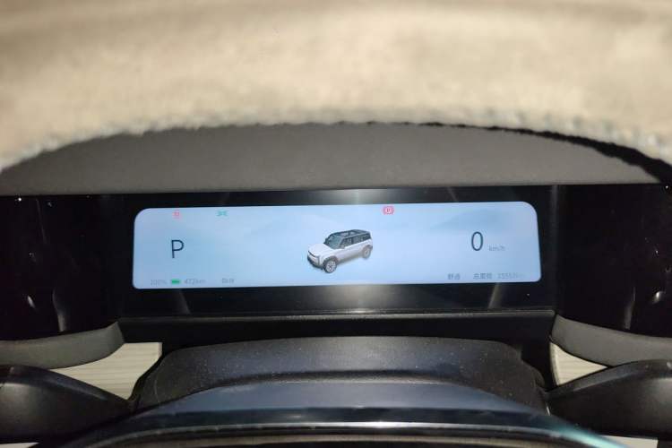 Used iCAR 03 2024 472km Four-Wheel Drive Long-Range Version Instrument Cluster