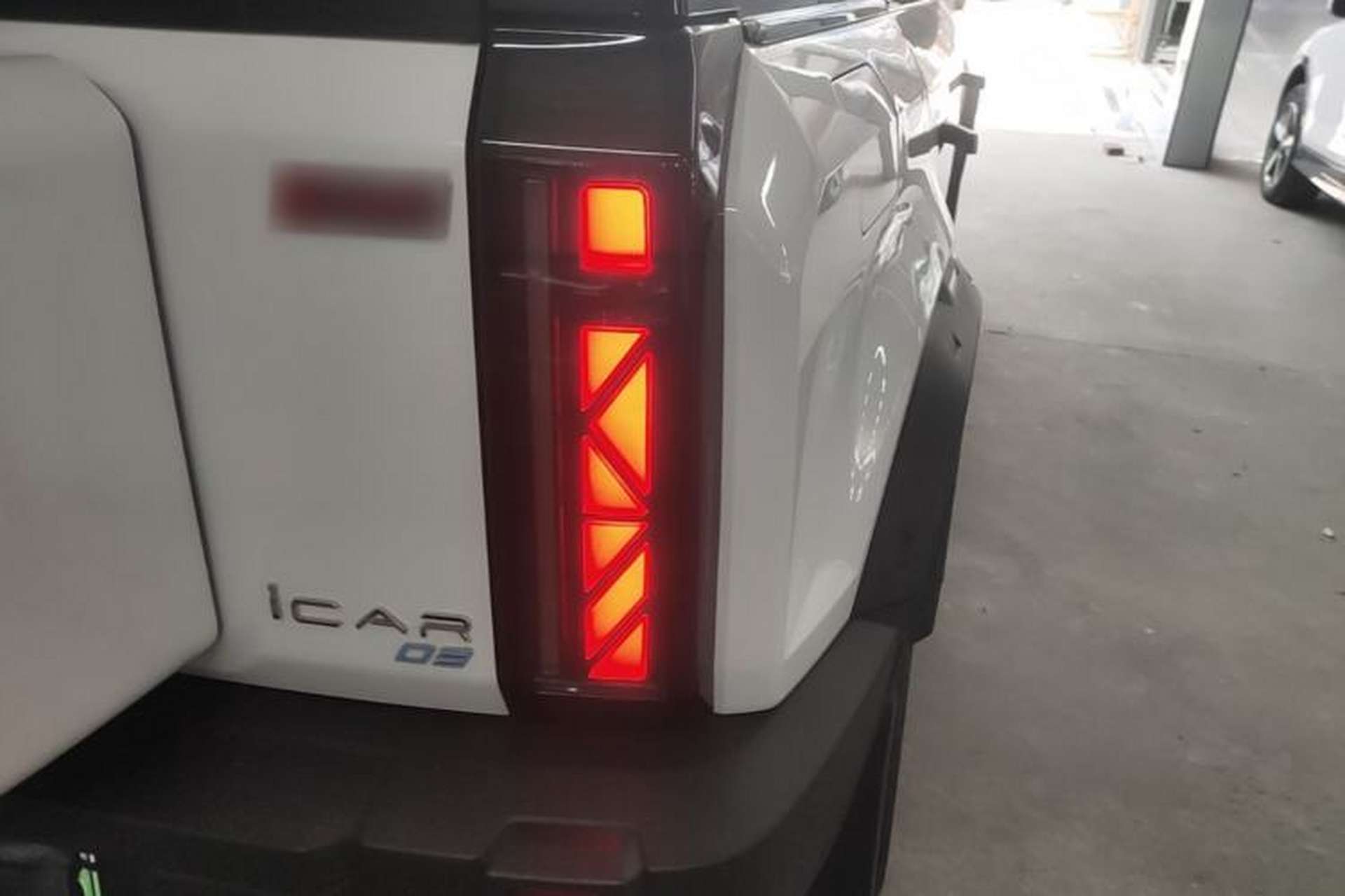 Used iCAR 03 2024 472km Four-Wheel Drive Long-Range Version Right Rear Taillight