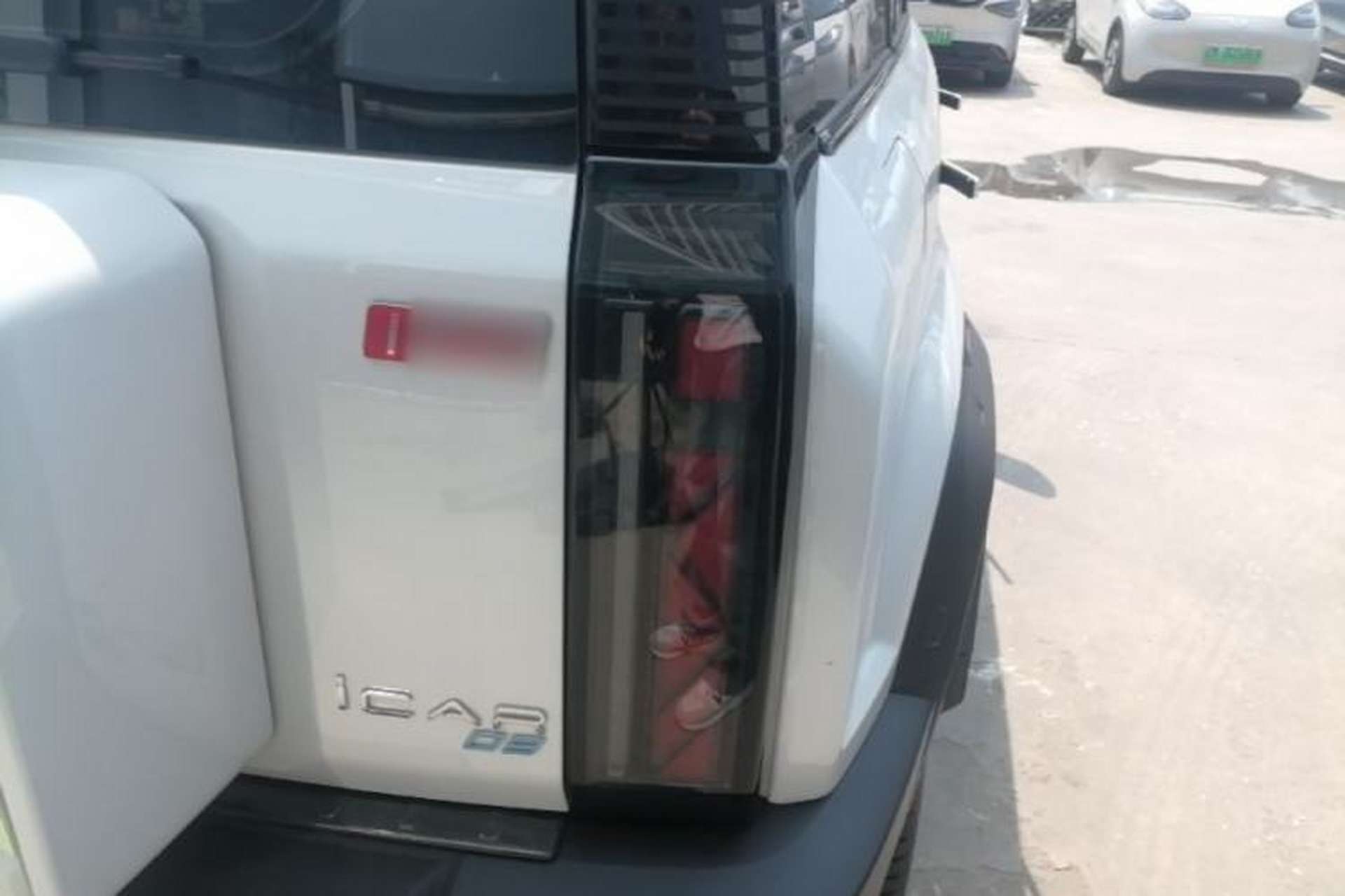 Used iCAR 03 2024 472km Four-Wheel Drive Long-Range Version Right Rear Taillight