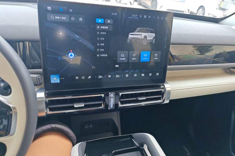 Used iCAR 03 2024 472km Four-Wheel Drive Long-Range Version Audio And AC Panel