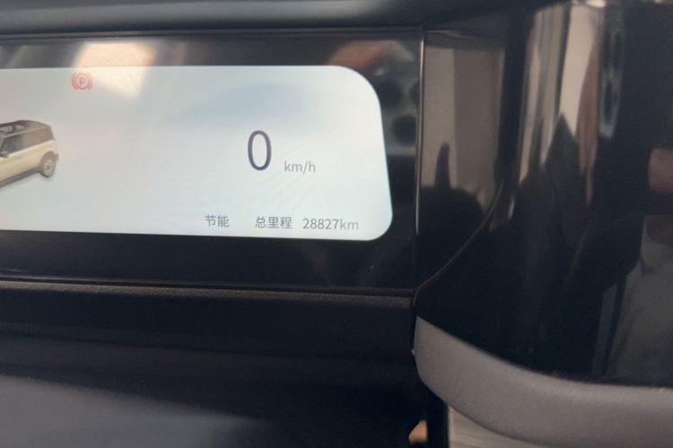 Used iCAR 03 2024 501km Four-wheel Drive Long-range Intelligent Driving Edition Odometer Close Up