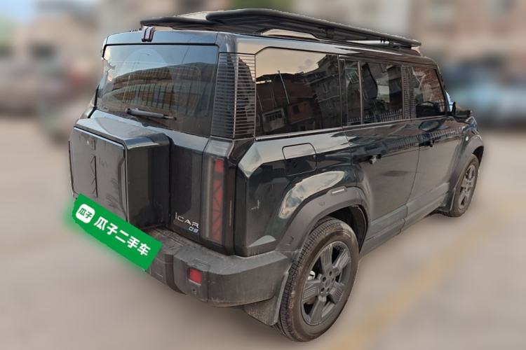 Used iCAR 03T 2024 520km Two-Wheel Drive Long-Range Version Rear Right 45 Deg