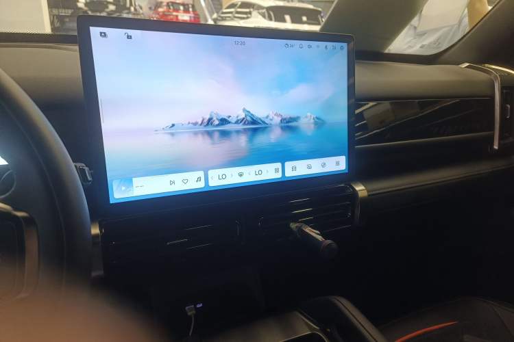 Used iCAR 03T 2024 501km Four-wheel Drive Long-Range Version Audio And AC Panel
