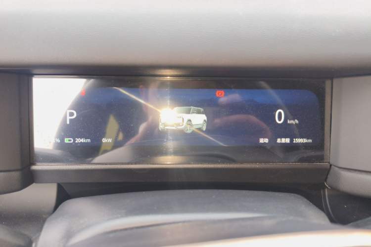 Used iCAR 03T 2024 501km Four-wheel Drive Long-Range Version Instrument Cluster