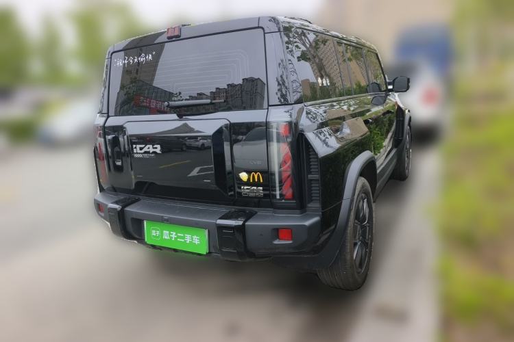 Used iCAR 03T 2024 520km Two-Wheel Drive Long-Range Version Rear Right 45 Deg